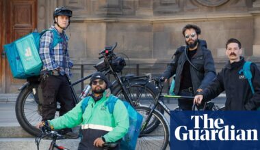 Food delivery riders call on platforms to open up AI ‘black box’ they say has cut pay | Gig economy