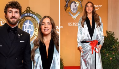 AFL WAG slams ‘shocking’ Brownlow abuse just one month after giving birth