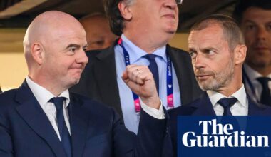 ‘The emperor is naked’: Uefa president Ceferin takes new swipe at Infantino | Uefa