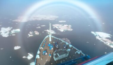As Arctic sea ice reaches this year’s low, shipping reaches historic high