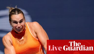 US Open tennis: Sabalenka, Alcaraz, Pegula and Medvedev in action on day six – live | US Open Tennis 2026