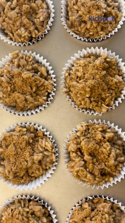 Biscoff chocolate crackles
