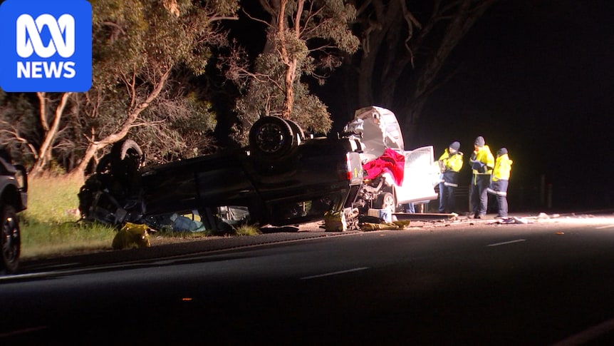 Two people dead and a third fighting for life following a multi-vehicle crash in Ledcourt