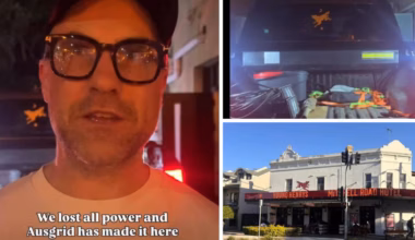 Mitch Hotel owner Phil Anderson powers pub with BYD EV during outage