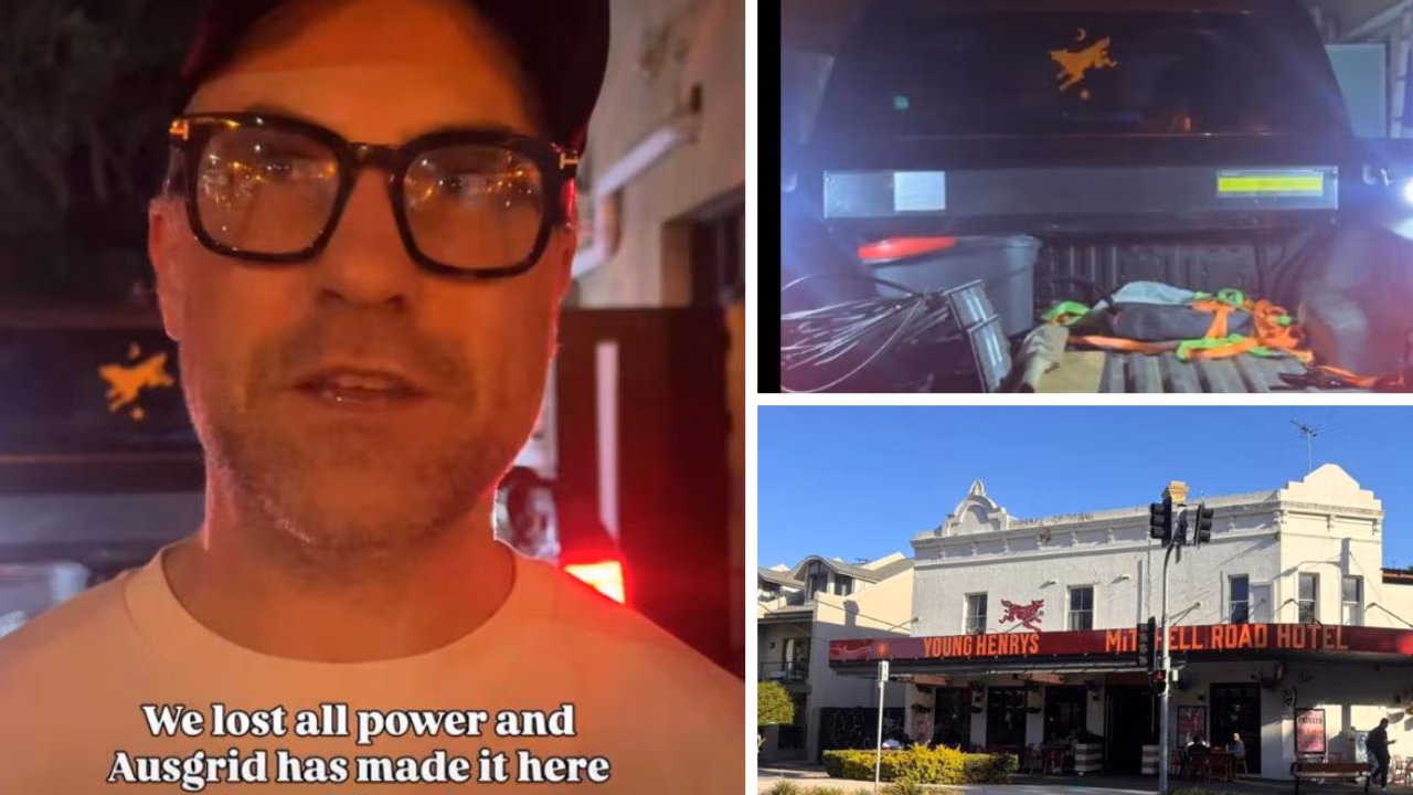 Mitch Hotel owner Phil Anderson powers pub with BYD EV during outage