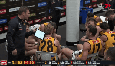 AFL preliminary final Hawthorn vs Brisbane Lions: Hawks ruckman Lloyd Meek reveals what Sam Mitchell said to him after foul-mouthed spray