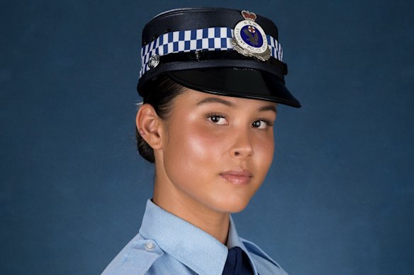 NSW Police Constable Mia Lay, 20, was killed when the marked car she was travelling in crashed into a tree on Friday.