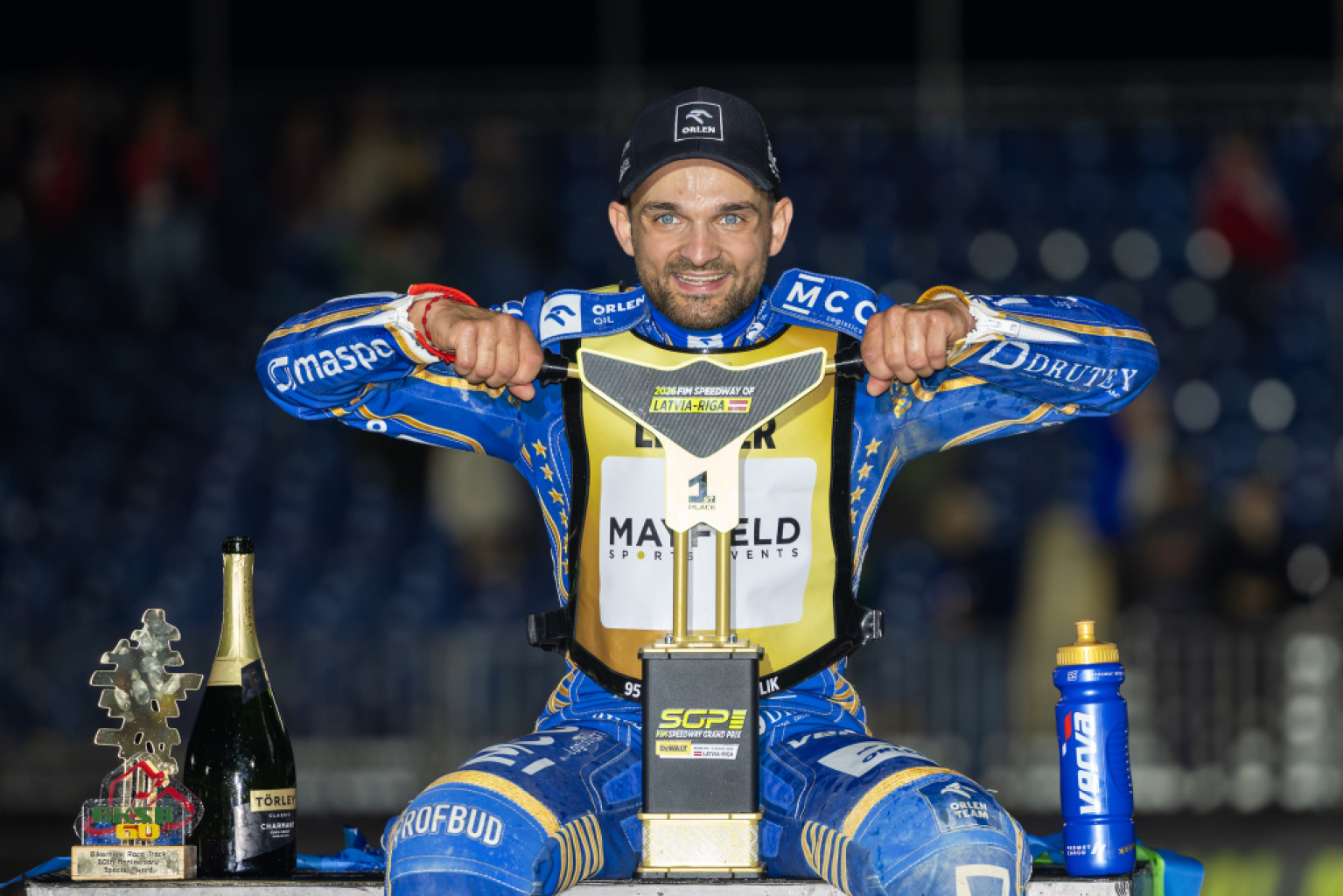 Six-time Speedway GP world champion Bartosz Zmarzlik heads back Down Under. PHOTO: Marcin Karczewski