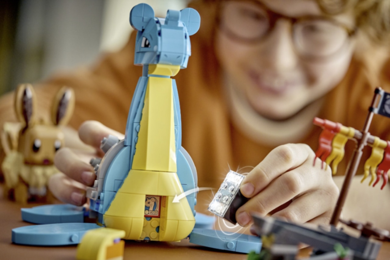 LEGO reveals interactive Pokemon range