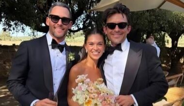 Bridgerton star Jonathan Bailey attends co-star Sabrina Bartlett’s wedding