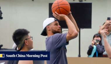NBA star Curry visits Hong Kong school, gives tips on dealing with self-doubt, pressure