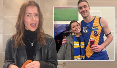 Bridget Hustwaite takes aim at Fremantle Dockers ex Oscar McDonald ahead of AFL Grand Final