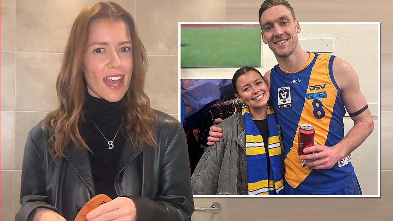 Bridget Hustwaite takes aim at Fremantle Dockers ex Oscar McDonald ahead of AFL Grand Final