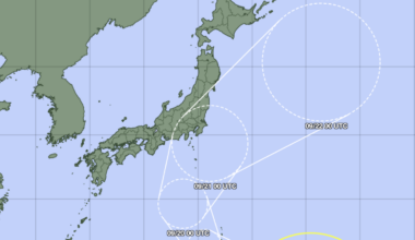 Tropical Storm Dujuan may hit Japan over upcoming Silver Week holiday