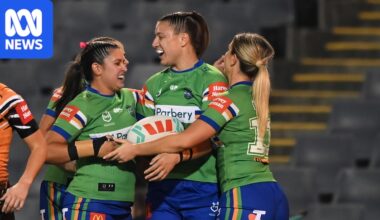 Canberra Raiders end Wests Tigers' NRLW fairytale with 6-0 elimination final win