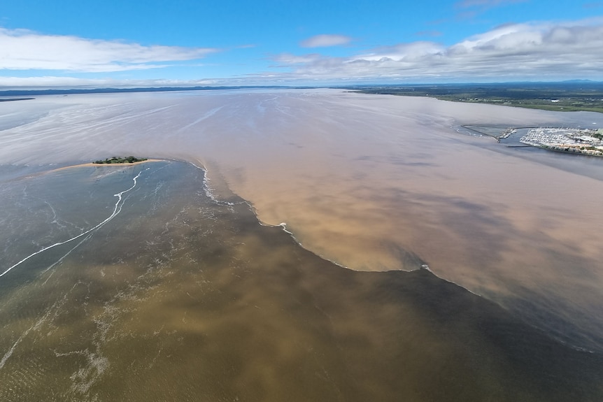 A big dirty stretch of water.