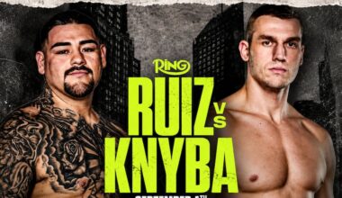 Who won Andy Ruiz Jr. vs. Damian Knyba LIVE tonight in New Jersey? Full boxing card results | EN