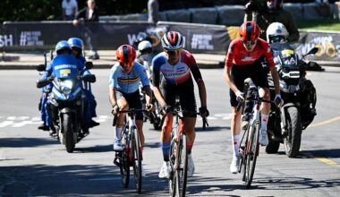UCI Road World Championships: Viktória Chladoňová beats Isabella Holmgren to wins under-23 women's title