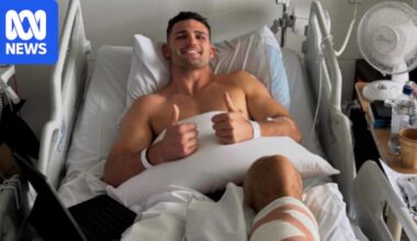 Nathan Cleary thanks supporters, vows to return after surgery