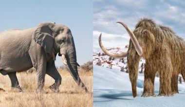 mammoth vs elephant