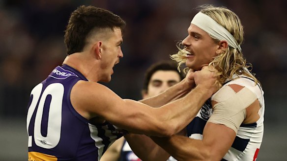 Patrick Voss and Bailey Smith aren’t exactly shrinking violets.