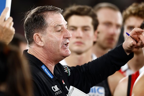 Saints coach Ross Lyon.
