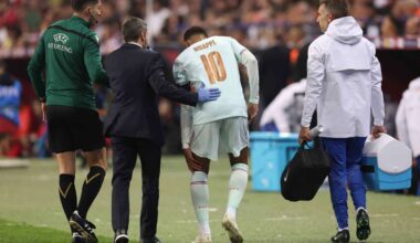 Real Madrid confirm Kylain Mbappe has hyperextension of knee