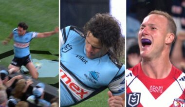 NRL LIVE: Roosters defeat Sharks, match report, score, Daly Cherry Evans on report for a trip, Nicho Hynes injury, Mawene Hiroti injury