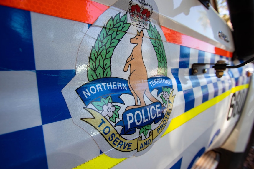 An NT Police car parked on the street.