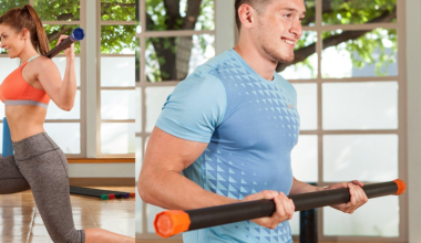 Experts Recommend A Weighted Workout Bar For Balance & Strength