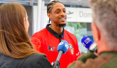 Fresh off a 30-hour flight, Knight wants in straight away
