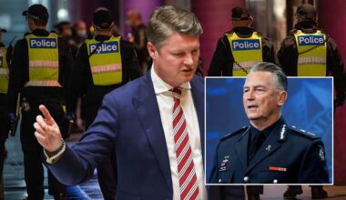 Full force: Ben Carroll pledges to boost frontline police numbers by 1500