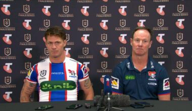 NRL 2026: Justin Holbrook press conference, agrees with referee’s contentious decisions, Newcastle Knights vs New Zealand Warriors