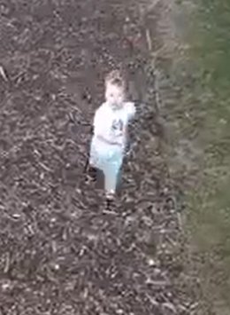 CCTV images showing Noah before his disappearance on Tuesday.
Credit: Suffolk Police