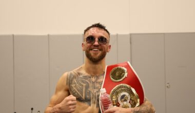Inside Sam Goodman’s emotional dressing room after historic world title win