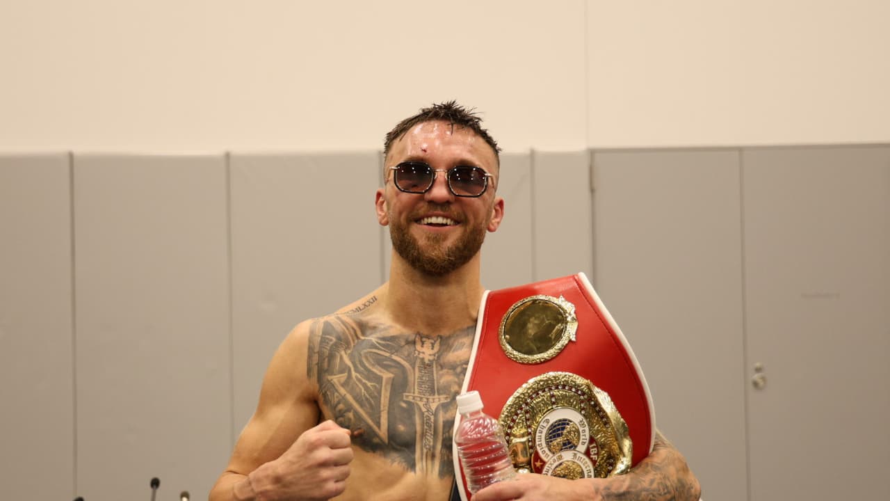 Inside Sam Goodman’s emotional dressing room after historic world title win