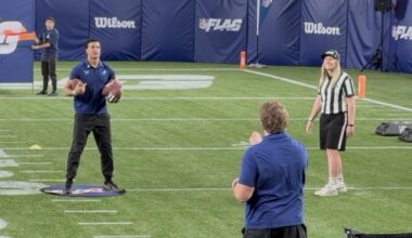 NFL 2026: Ex-Broncos player Ben Te Kura works out for 49ers, Los Angeles Rams arrive in Melbourne for game vs San Francisco 49ers at MCG
