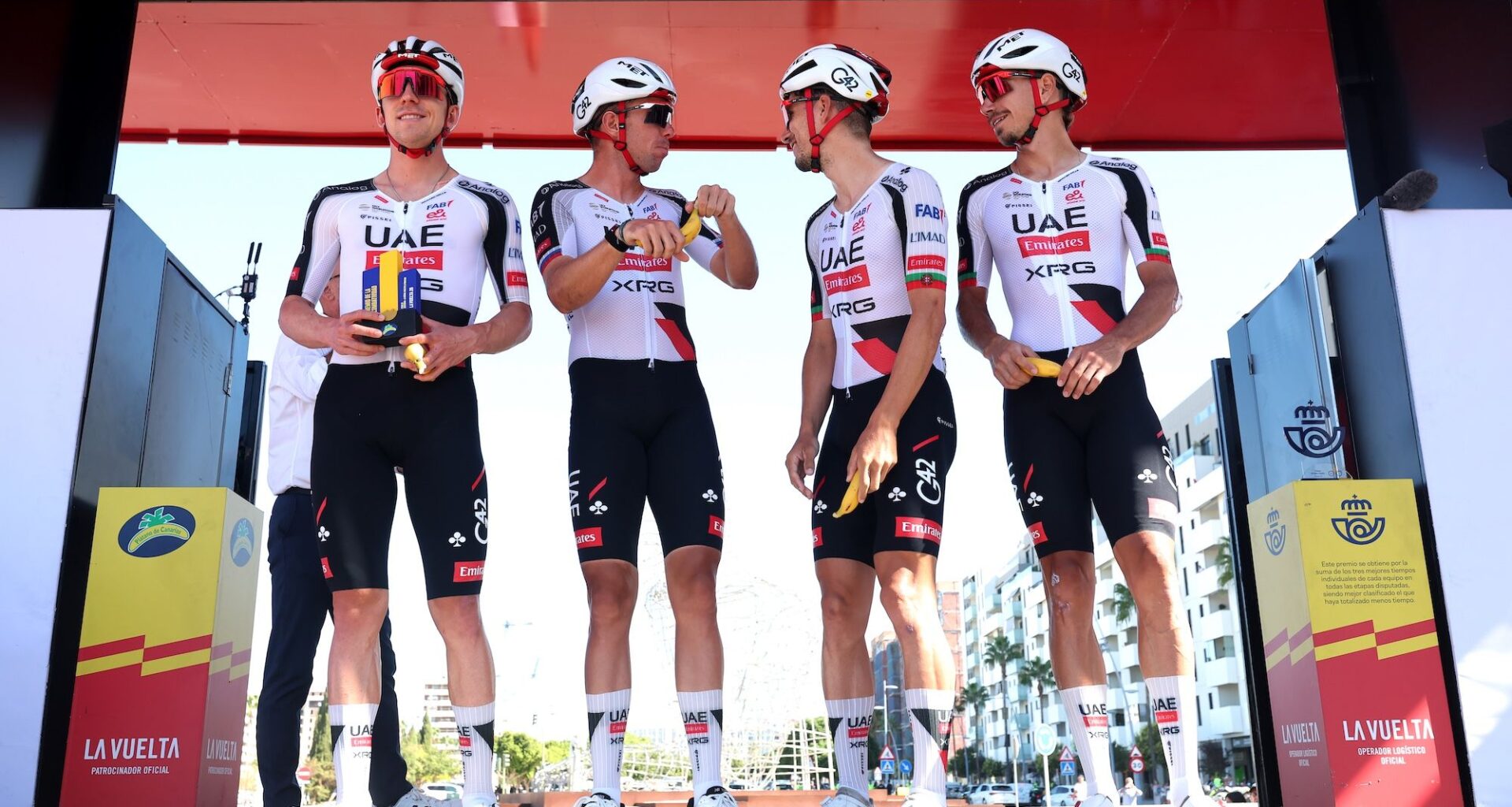 'Radically different scenario' - With four riders at finish, UAE Team Emirates-XRG battle through tough Vuelta a España without Tadej Pogačar