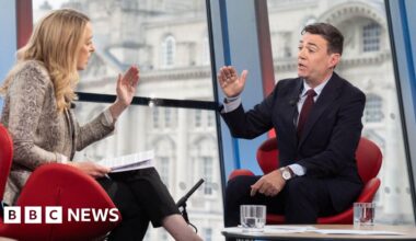 Andy Burnham proposes NHS-style social care system for England - BBC