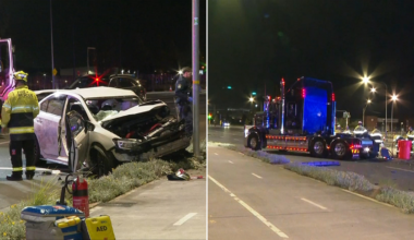 7NEWS live updates: Young men miraculously survive horror truck crash in Penrith, Sydney