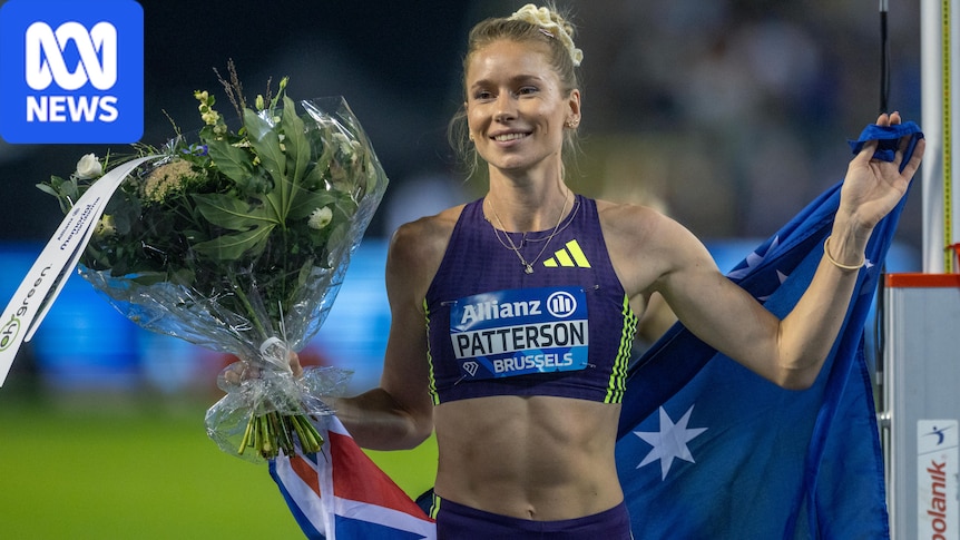 Australia's Eleanor Patterson wins women's high jump at Diamond League Final in Brussels