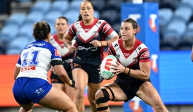 NRLW 2026, round 11, live blog, Roosters, Bulldogs, match highlights, injuries, coaches media conferences
