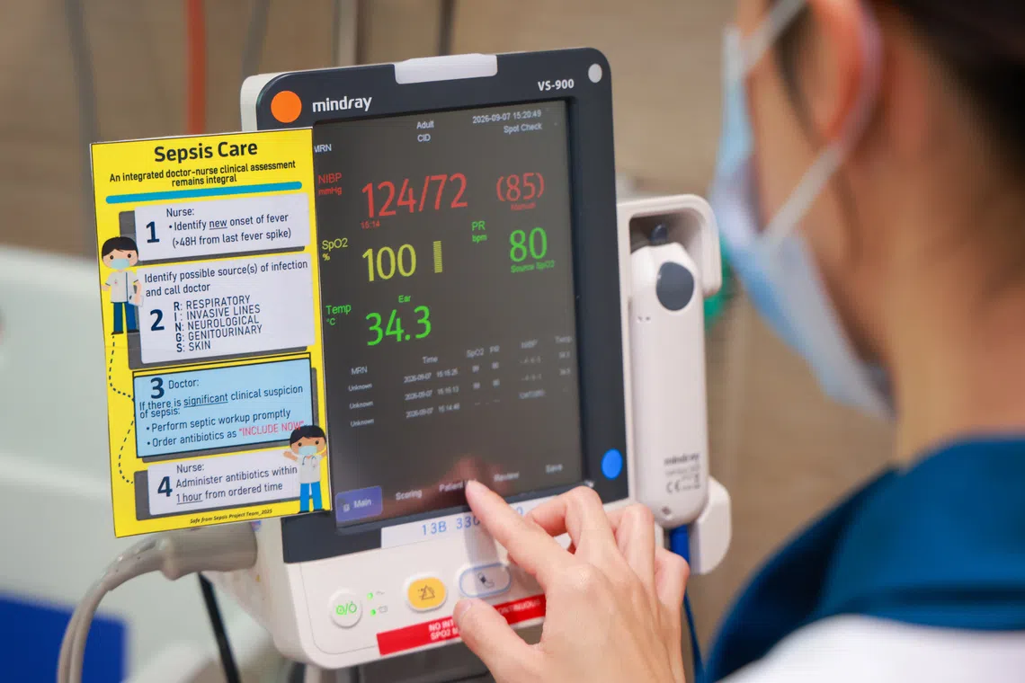 Sepsis is an extreme reaction by the  human body to an infection.