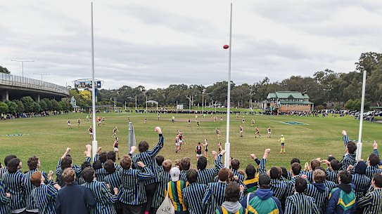 The APS football competition.
