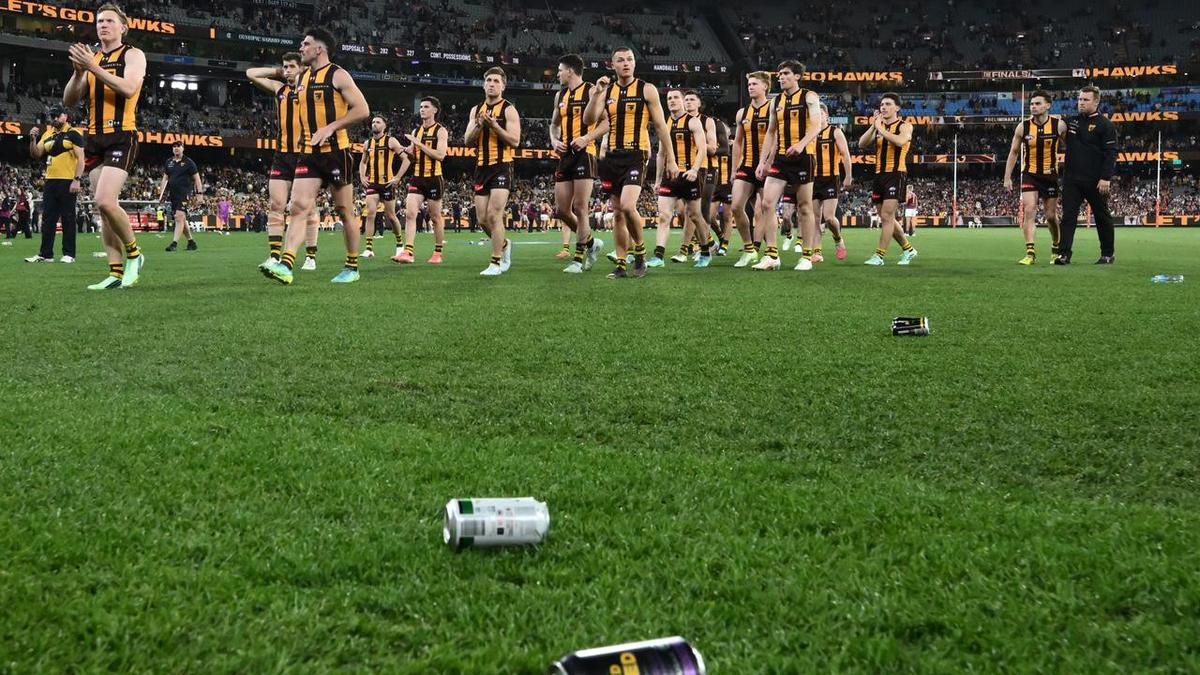 AFL to hit bottle throwers with years-long stadium ban after preliminary final furore