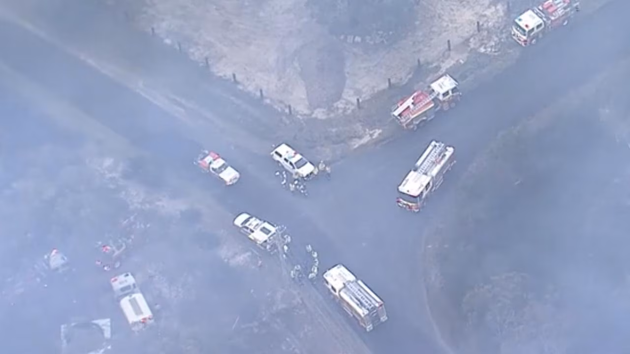 Wedderburn hazard reduction burn destroys RFS truck, 19 assessed