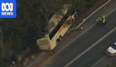 Man dead, two seriously injured in bus crash near Glenburn