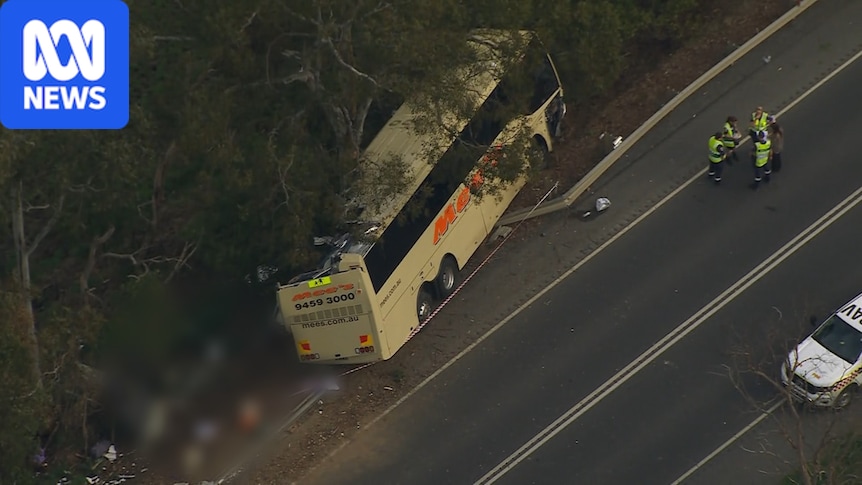 Man dead, two seriously injured in bus crash near Glenburn