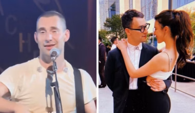 Jack Antonoff confirms split from Margaret Qualley at concert