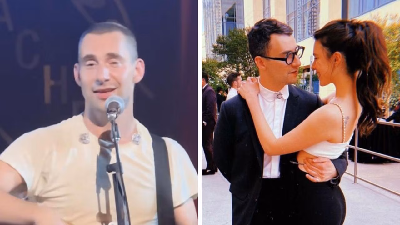 Jack Antonoff confirms split from Margaret Qualley at concert